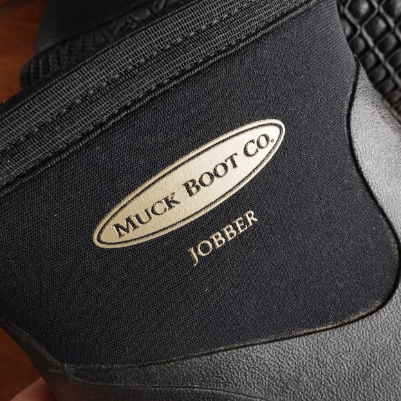 Muck Boot Co Unisex SZ M8 W9 BLK Jobber Ankle Pull On Chore Rain Outdoor Garden main image 13